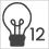 12 lampen