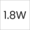 Verbruikt 1.8W per uur