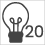 20 lampen