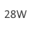 28W