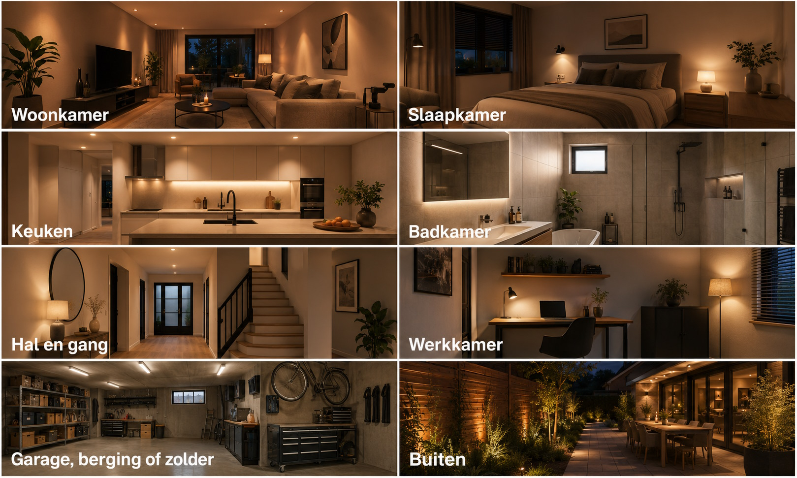 Welke lichtkleur kies je voor elke kamer? Advies per ruimte