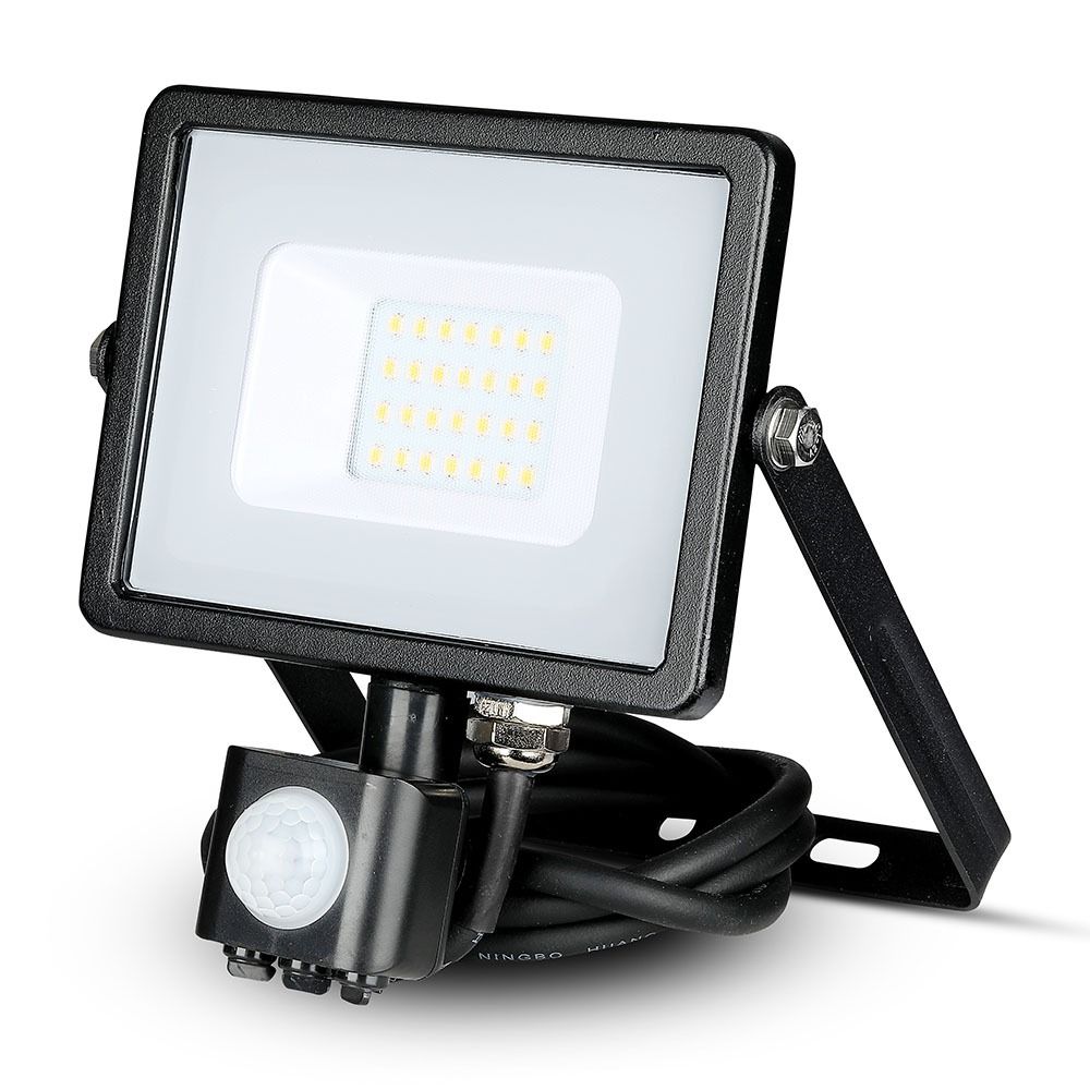 30W LED Bouwlamp met PIR sensor