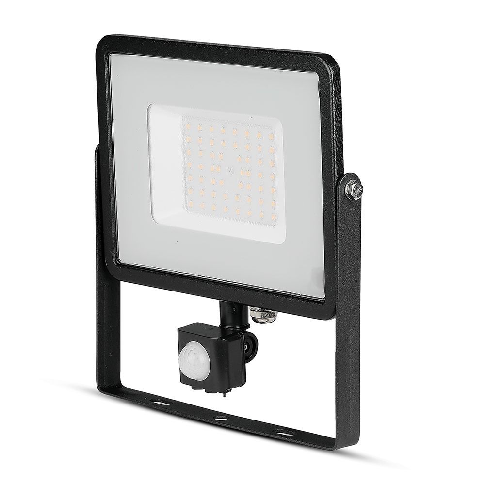 50W LED Bouwlamp met PIR sensor