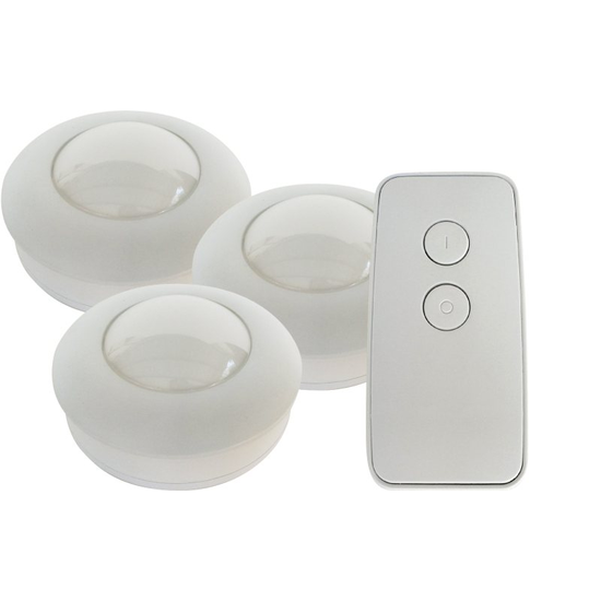 Trios Set Batterij LED Lamp Alio Push | met afstandsbediening