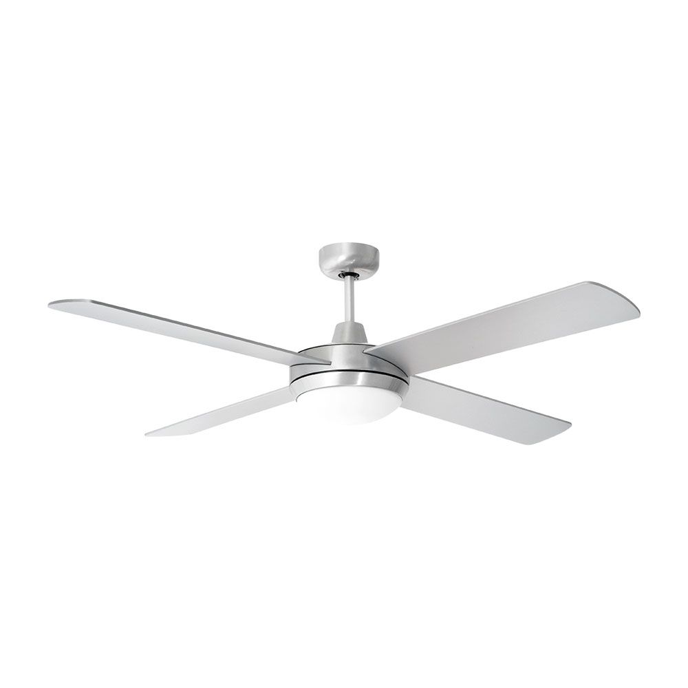 V-Tac VT-6054 Plafondventilator - 4 bladen - 2x  E27 fitting - 35W - Afstandsbediening - Winterstand -132cm