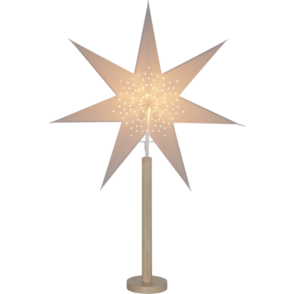 Naturel kerstster Elice met E14 fitting - 85 cm Naturel kerstster Elice met E14 fitting - 85 cm