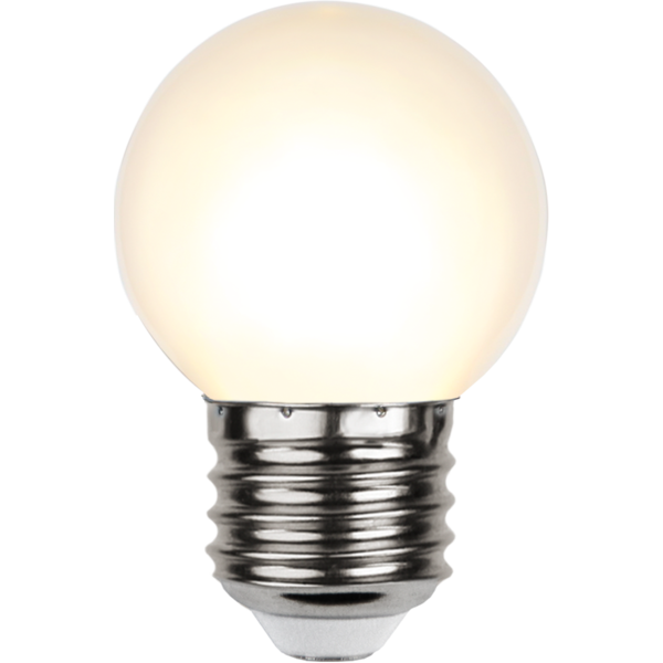 LED Decoratiebulb E27 | 1W | Opaal