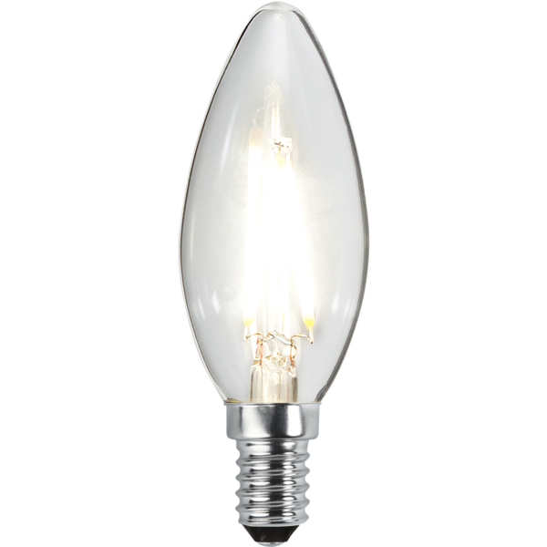 Star Trading LED Kaars lamp lichtbron - E14 - Niet dimbaar - Koel Wit - 4000K - 2.3 Watt - vervangt 30W Halogeen