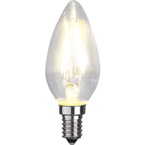 Star Trading LED Kaars lamp lichtbron - E14 - Niet dimbaar - Extra Warm Wit - 2700K - 2 Watt - verva