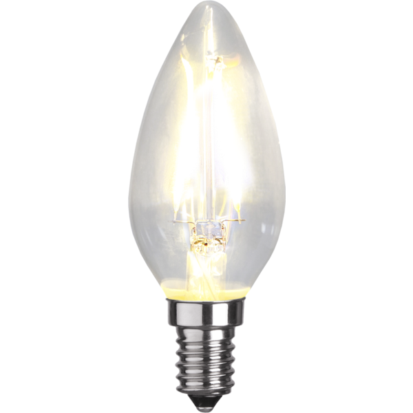 Star Trading LED Kaars lamp lichtbron - E14 - Niet dimbaar - Extra Warm Wit - 2700K - 2 Watt - vervangt 25W Halogeen
