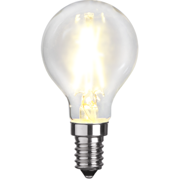 Star Trading LED Kogel Lamp lichtbron - E14 - Niet dimbaar - Extra Warm Wit - 2700K - 2 Watt - verva