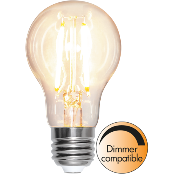 Star Trading LED Peertje (Standaard maat) lichtbron - E27 - Dimbaar - Extra Warm Wit - 2700K - 8 Watt - vervangt 70W Halogeen