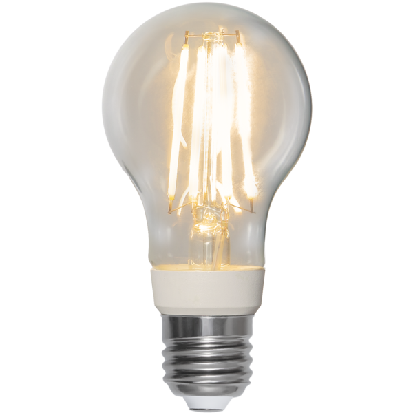 Filament Standaard LED E27 | 8W -Extra Warm Wit (2700K) -Niet dimbaar -Schemersensor