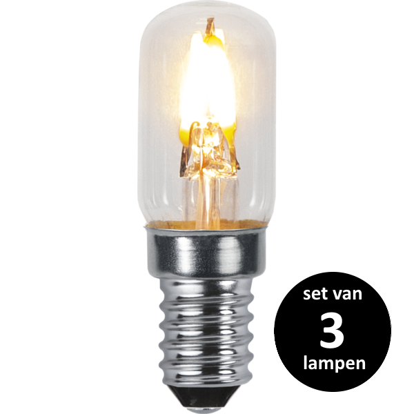 Star Trading LED Kogel Lamp lichtbron - E14 - Niet dimbaar - Super Warm Wit <2200K - 0.3 Watt - verv