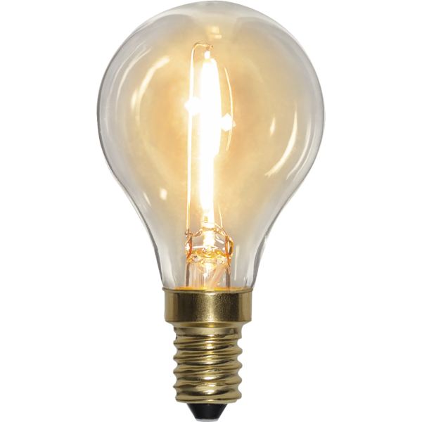 Star Trading LED Kogel Lamp lichtbron - E14 - Niet dimbaar - Super Warm Wit <2200K - 0.8 Watt - vervangt 15W Halogeen