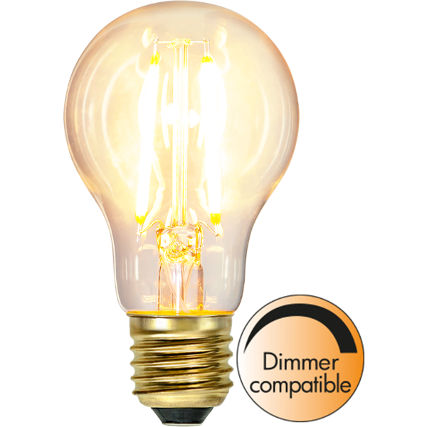 Star Trading LED Peertje (Standaard maat) lichtbron - E27 - Dimbaar - Super Warm Wit <2200K - 7 Watt - vervangt 50W Halogeen