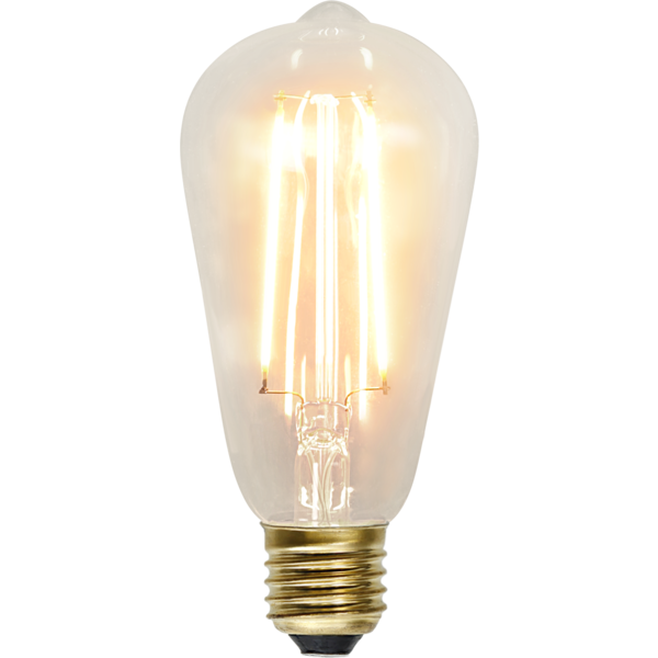 Star Trading LED Edison lamp lichtbron - E27 - Niet dimbaar - Super Warm Wit <2200K - 2.3 Watt - vervangt 30W Halogeen