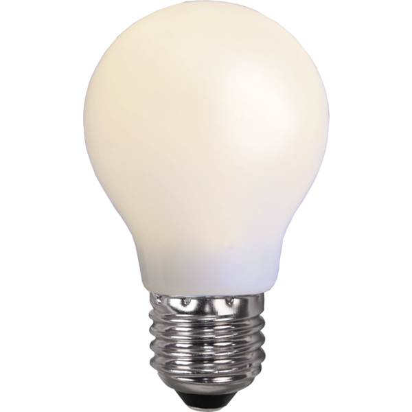 Decoration LED Party, E27, A+2600 K, opal, Globe, 25 LM,ca. 9,6x5,5 cm, 230 V / 0,9 W,1 pc. in carton