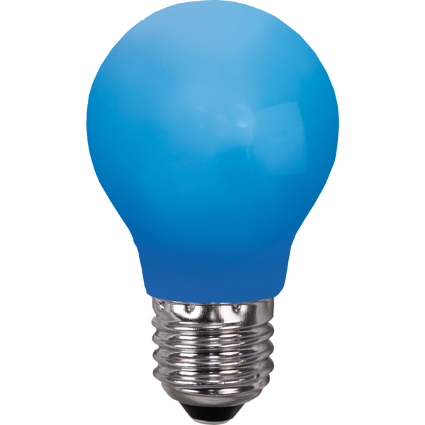 LED Prikkabellamp E27 | 1W | Blauw 