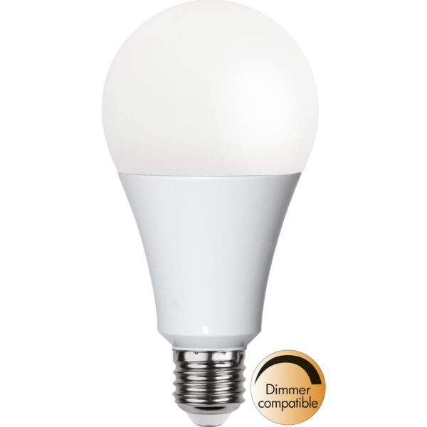 Star Trading LED Peertje (Standaard maat) lichtbron - E27 - Dimbaar - Koel Wit - 4000K - 19 Watt - vervangt 135W Halogeen
