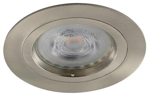 GU10 Armatuur VT-774 Nikkel rond GU10 Armatuur VT-774 Nikkel rond