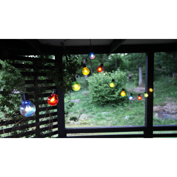 Feestverlichting 450cm met 16 lampjes -Warm Wit- prikkabel - lichtsnoer