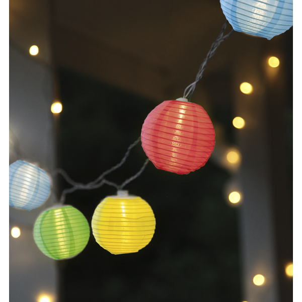 Feestverlichting 450cm met 10 lampjes -Warm Wit