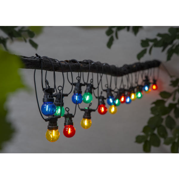Feestverlichting 855cm met 20 lampjes -Multicolor (RGB)