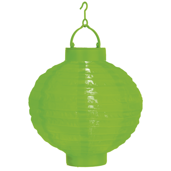 Solar Lantaarn -Groen -Wit Licht -22CM -Zonne-Energie