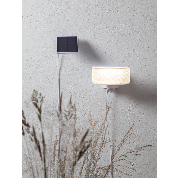 Solar Wandlamp -Wit -Warm Wit -16CM -Beweginsmelder