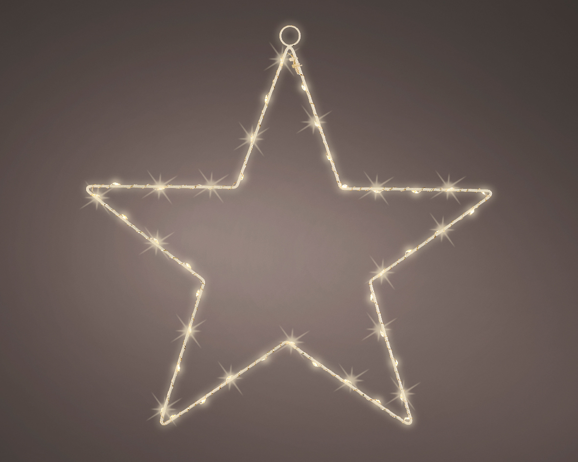 Kerstverlichting LED Ster 58CM - 50 lampjes Kerstverlichting LED Ster 58CM - 50 lampjes