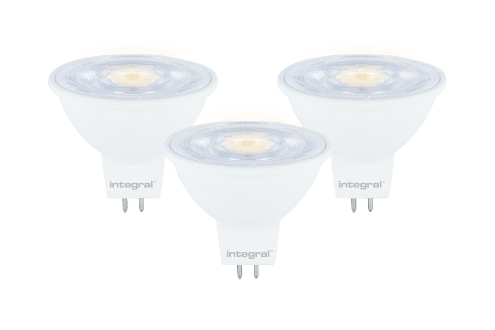 Dimbare GU5.3 Spot LED Lamp -Koel Wit (4000K) -4.6 Watt, vervangt 35W Halogeen -Integral
