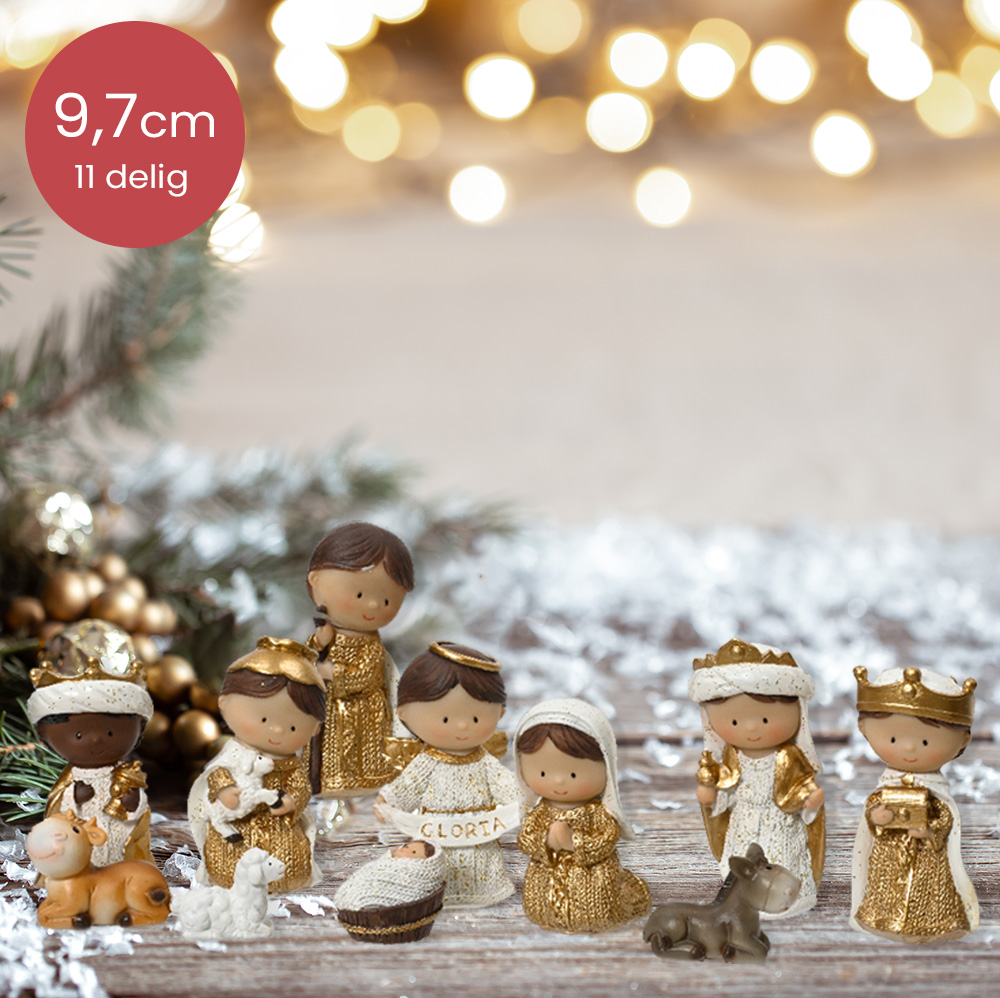 FADEDA Cagones/Hoogte: ca. 7 cm daar zit, geschikt voor 9 cm hoogte figurenset/met de hand beschilderd/detailgetrouwe kerststal figuren - kersttafeldecoratie kribbe accessoire FADEDA Cagones/Hoogte: ca. 7 cm daar zit, geschikt voor 9 cm hoogte figurenset/met de hand beschilderd/detailgetrouwe kerststal figuren - kersttafeldecoratie kribbe accessoire