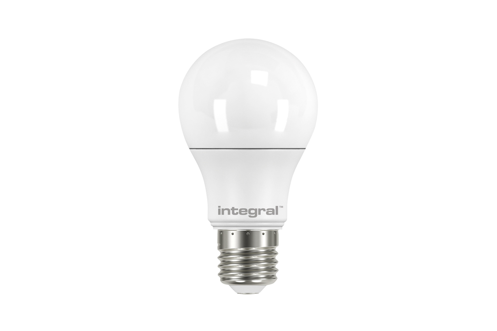 Dimbare E27 Standaard LED Lamp -Extra Warm Wit (2700K) -5.5 Watt, vervangt 40W Halogeen -Integral