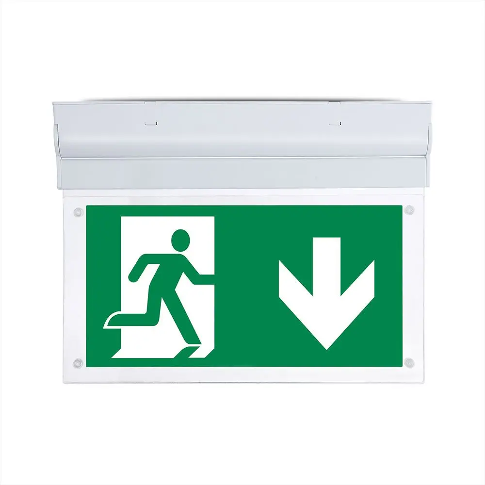V-tac VT-519-S Noodverlichting - LED - opbouw wand / plafond - 2W - smal model - IP20 - Samsung LED V-tac VT-519-S Noodverlichting - LED - opbouw wand / plafond - 2W - smal model - IP20 - Samsung LED