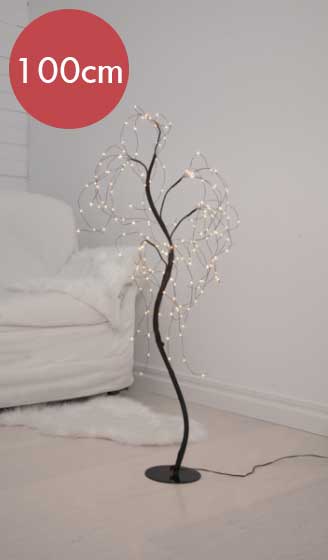 Decoratieve boom Willy- 100cm 180leds -lichtkleur: Warm Wit -met stekker -Kerstdecoratie