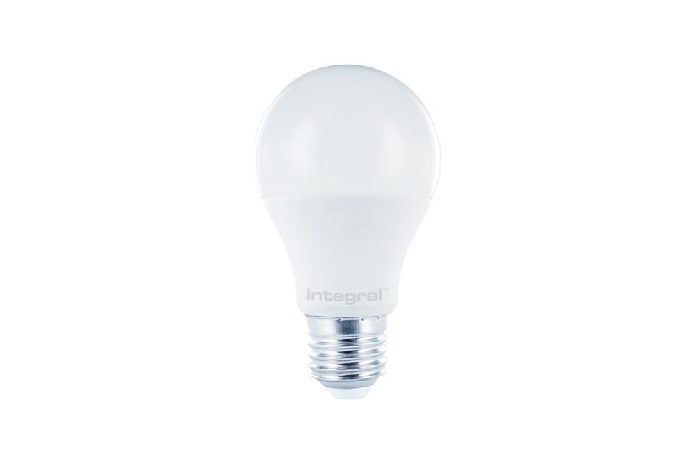 E27 Standaard LED Lamp -Extra Warm Wit (2700K) -9.5 Watt, vervangt 60W Halogeen -Integral