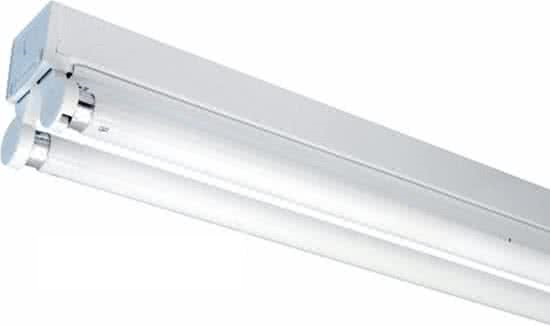 Dubbel armatuur incl. Hoge Lumen Led buizen | 150cm 