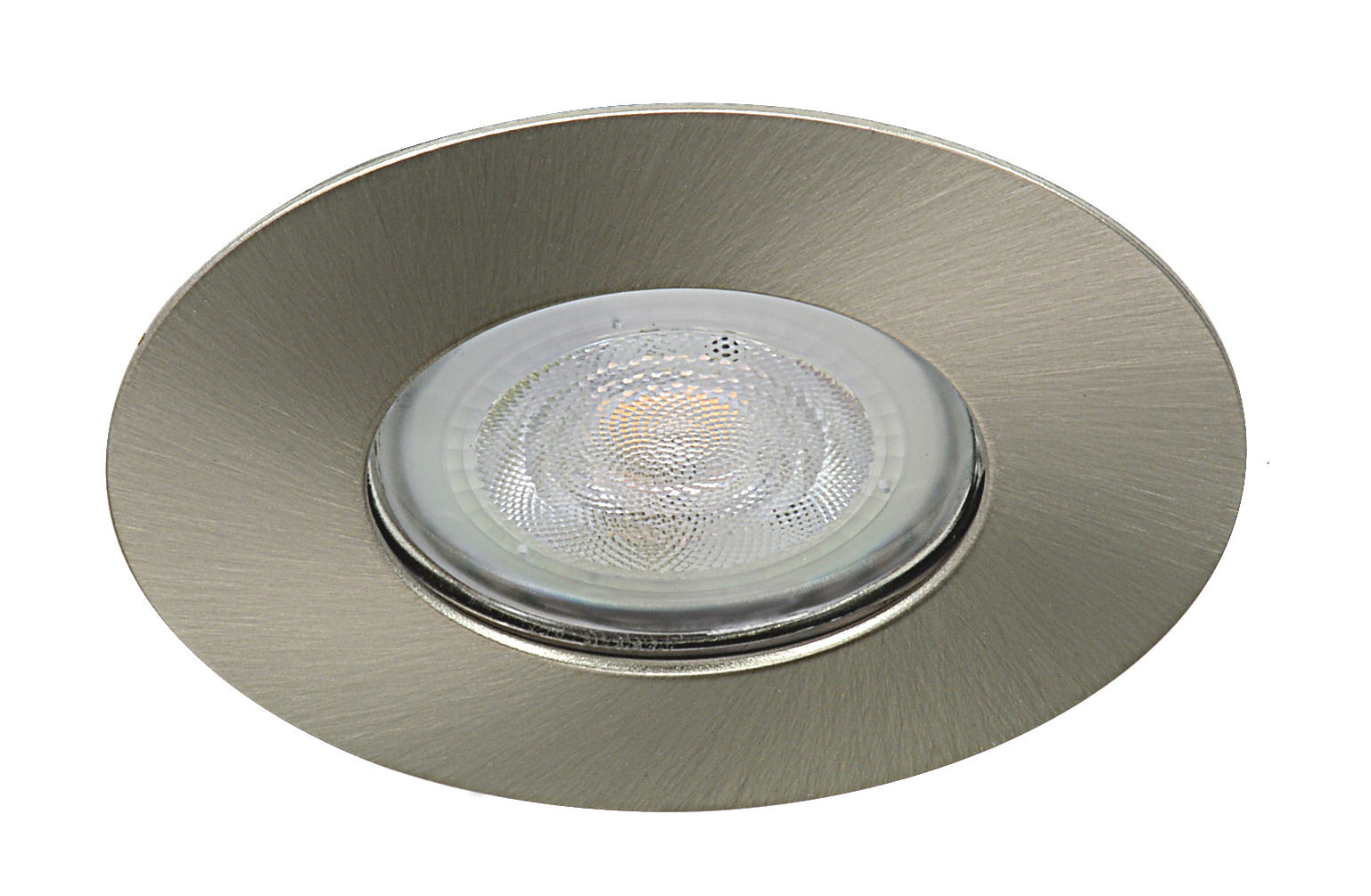 IP65 LED Inbouwspot Frija -Rond RVS Look -Warm Wit -Dimbaar 5W -Philips