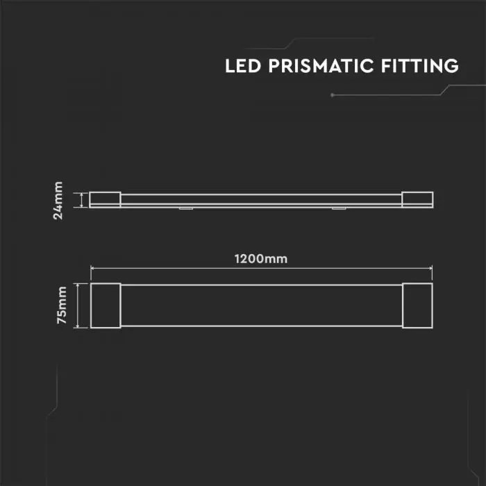 Geïntegreerde LED Buis | 120cm - 4000K