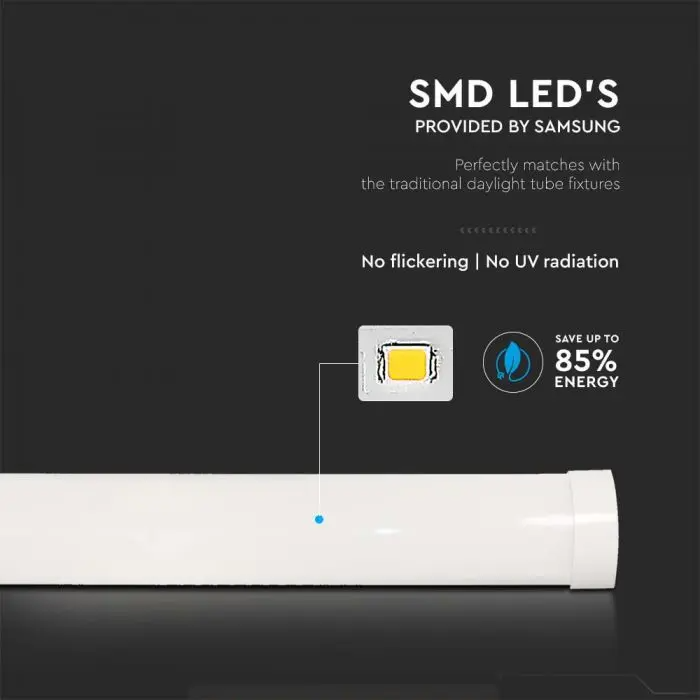 Geïntegreerde LED Buis | 120cm - 4000K