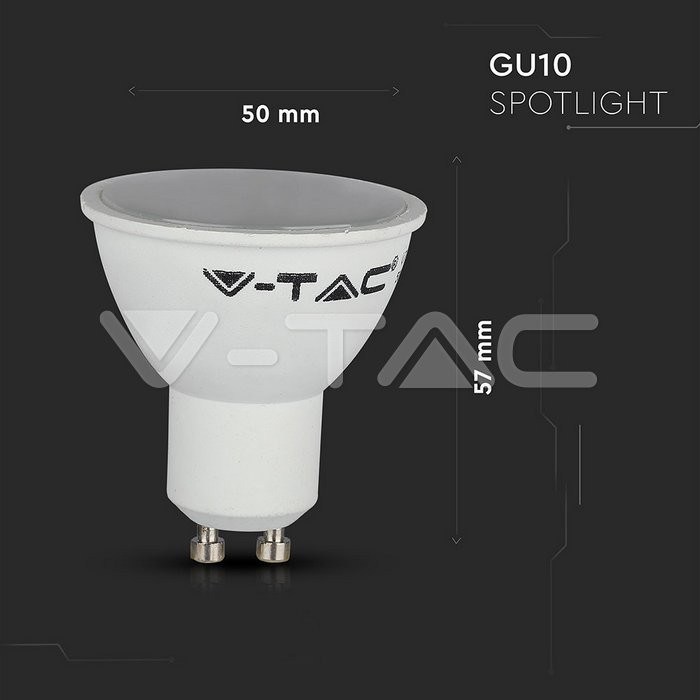 Smart - Spot - GU10 - 4.5W - RGBW - Dimbaar