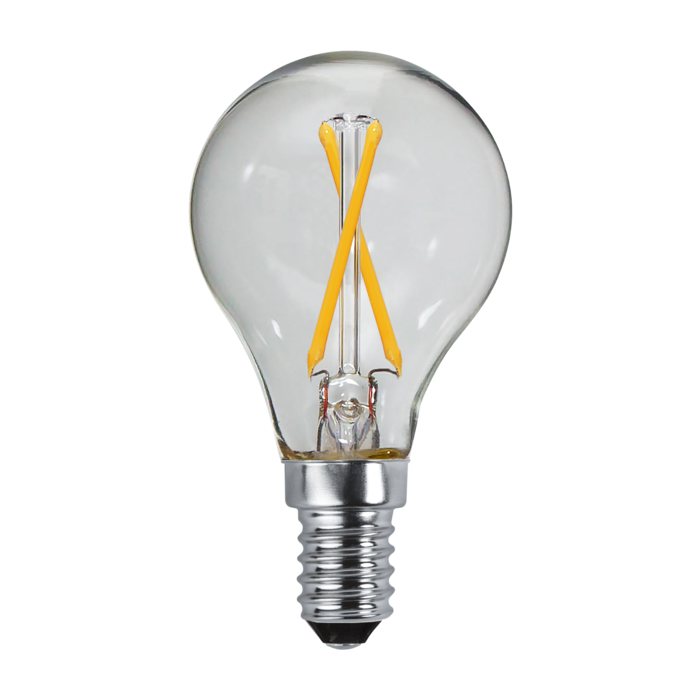 Kogellamp - E14 - 2.3W - Koel Wit - 4000K - Filament - Helder