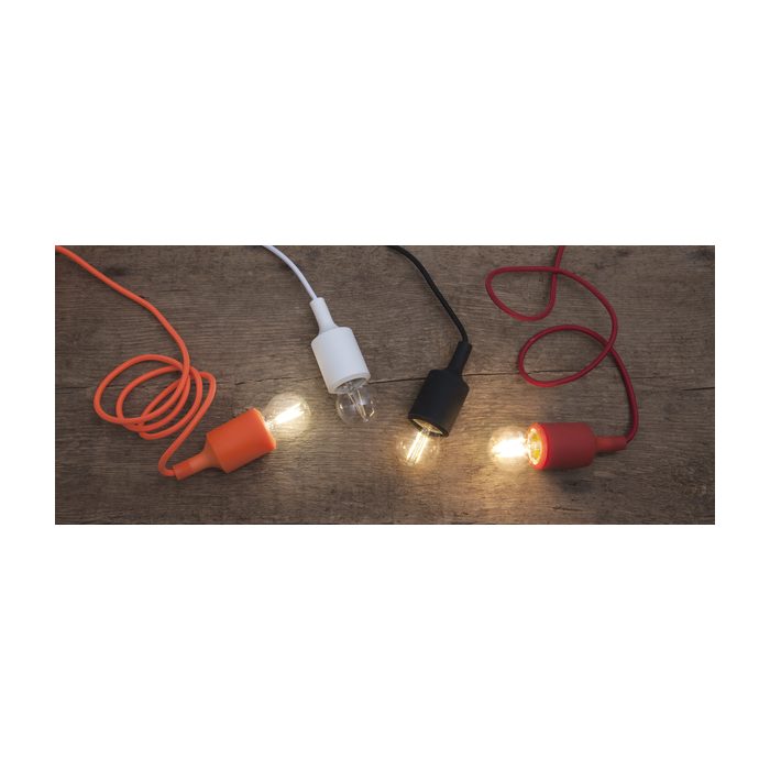 Kogellamp met helder filament - E27 - 2W - Extra Warm Wit - 2700K 