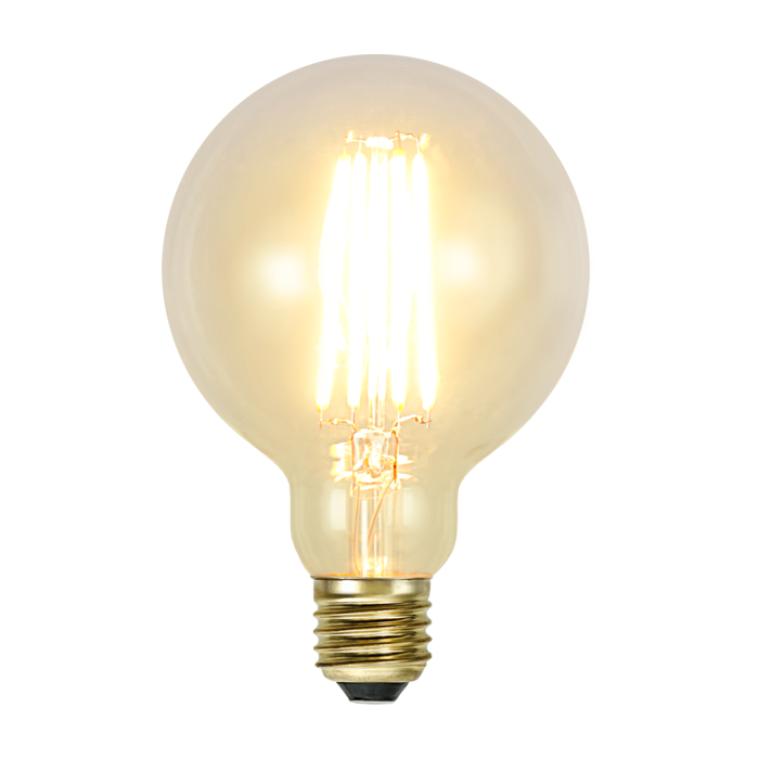 G95 bol - E27 - 3.6W - Super Warm Wit <2200K - Dimbaar - Filament - Helder