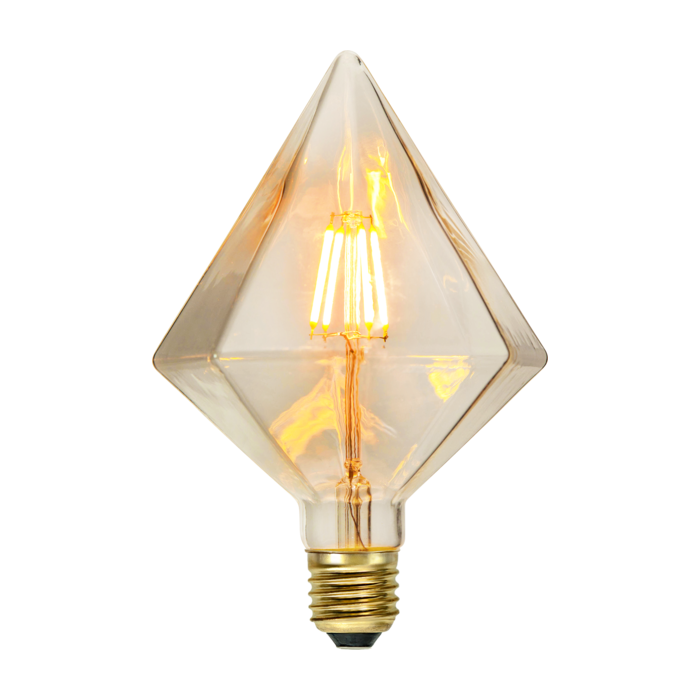 Soft Glow Diamant lamp - 1.65W - E27 - Super Warm Wit - 2200K