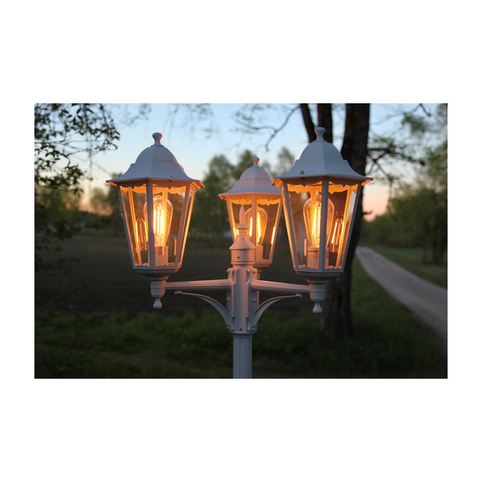Druppel-Edison lamp - E27 - 2.3W - Super Warm Wit <2200K - Filament - Helder