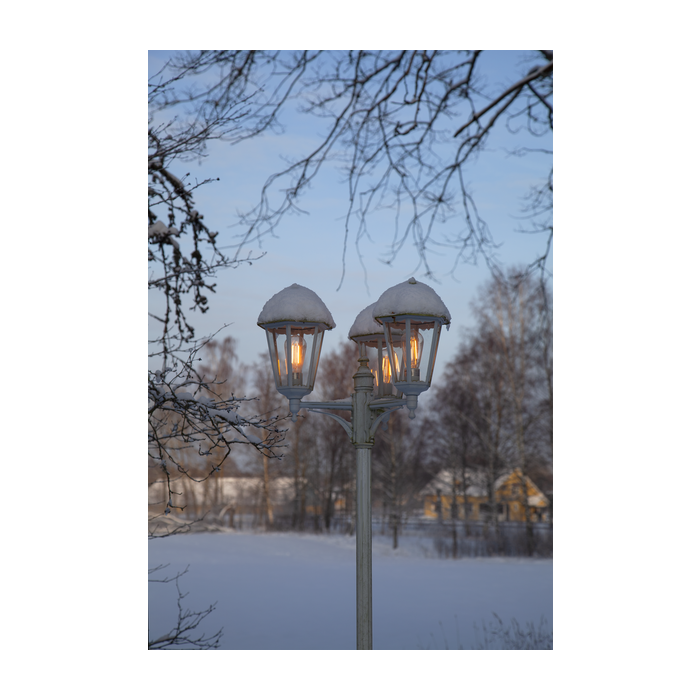 Druppel-Edison lamp - E27 - 2.3W - Super Warm Wit <2200K - Filament - Helder