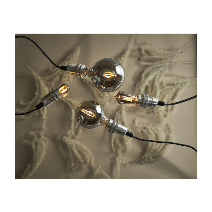 Kogellamp - E14 - 1.6W - Super Warm Wit <2200K - Filament - Rookglas