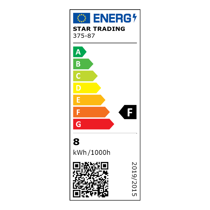 3 standen - G125 Globelamp - E27 - 7.5W - Extra Warm Wit - 2700K - Opaal